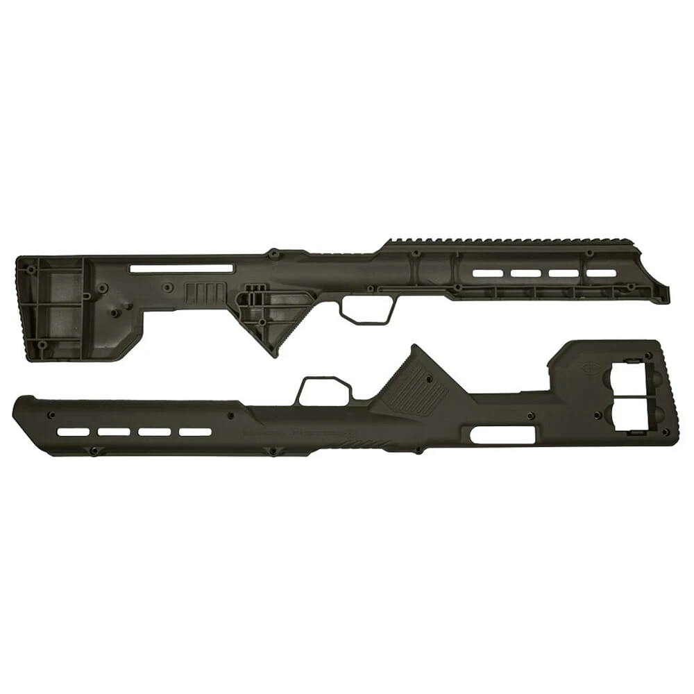 Desert Tech Trek-22 Ruger 10/22 OD Green M-LOK Stock Kit w/Integral Optics Rail & Mag Storage TRK-22-GRN
