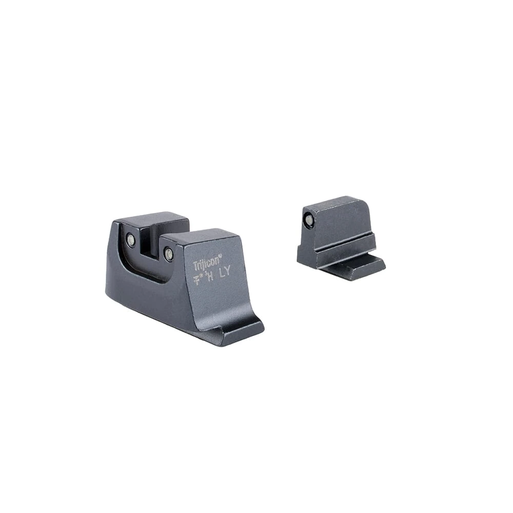 Trijicon Bright & Tough 3-Dot Black/Black Tritium Night Sight Suppressor Set for M&P C.O.R.E 601150