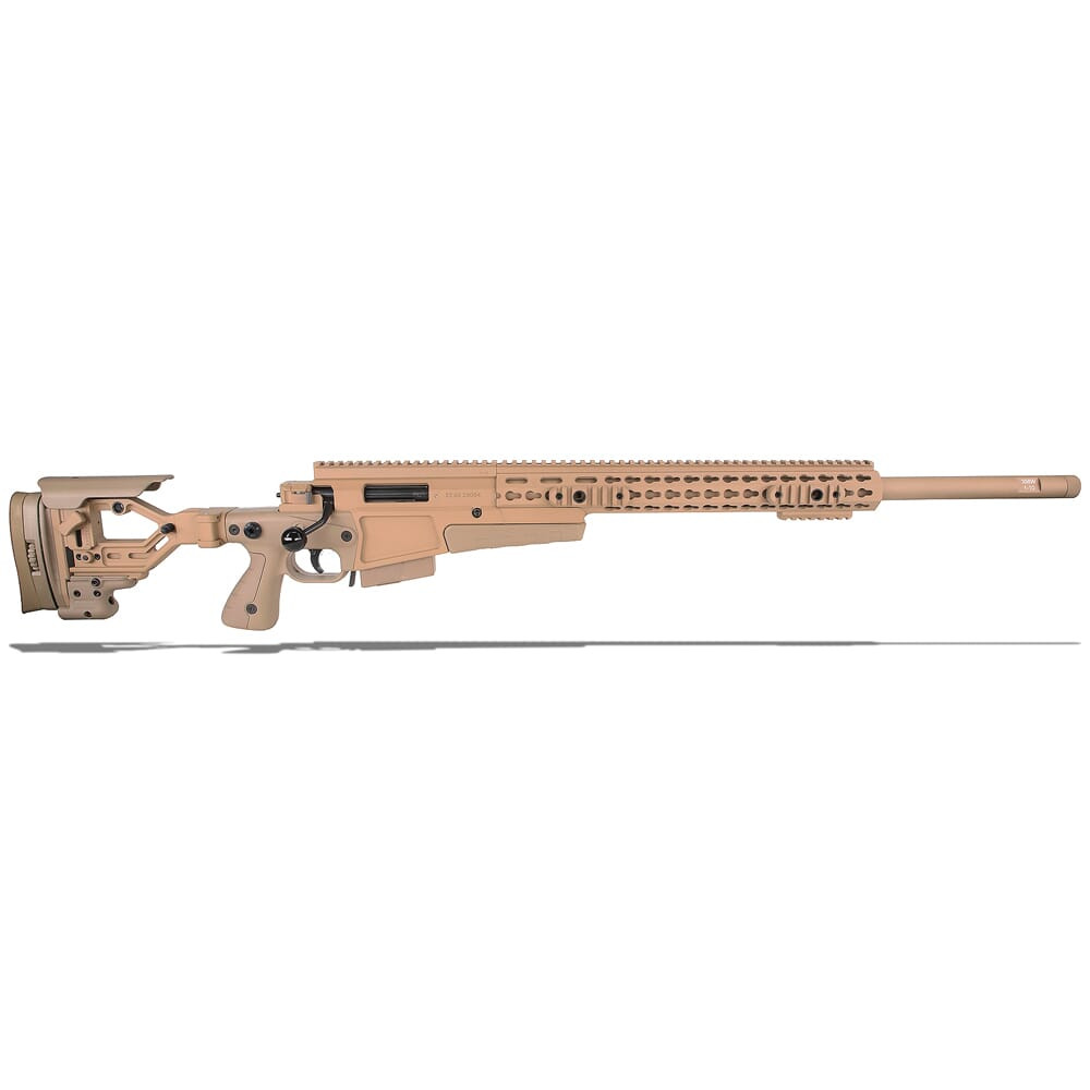 Accuracy International AXSA Pale Brown 6 Creedmoor Threaded 26" Rifle SA6CM26SPB
