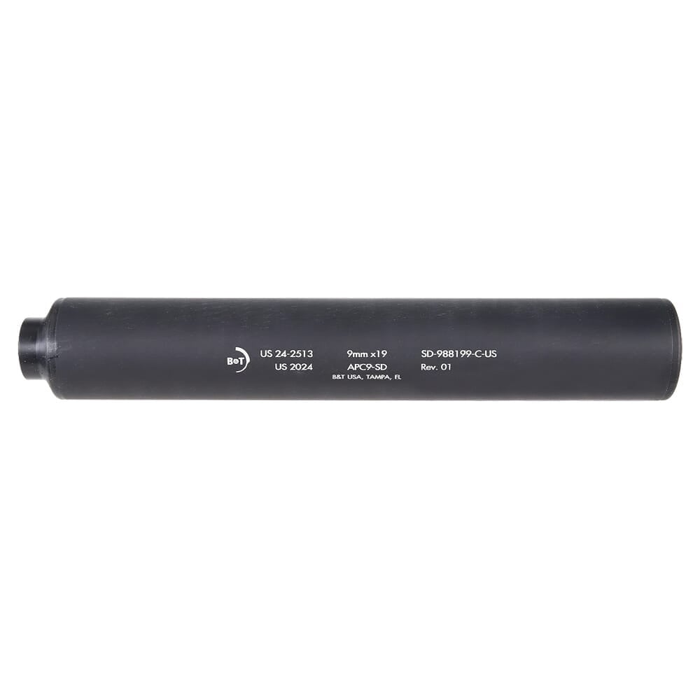 B&T APC9 PRO SD STD Compact Suppressor SD-988199-C-US