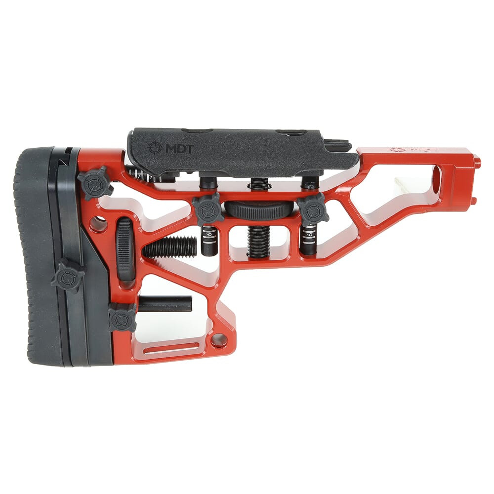 MDT XTN Interface SRS X Elite Short Red Skeleton Buttstock 105127-RED