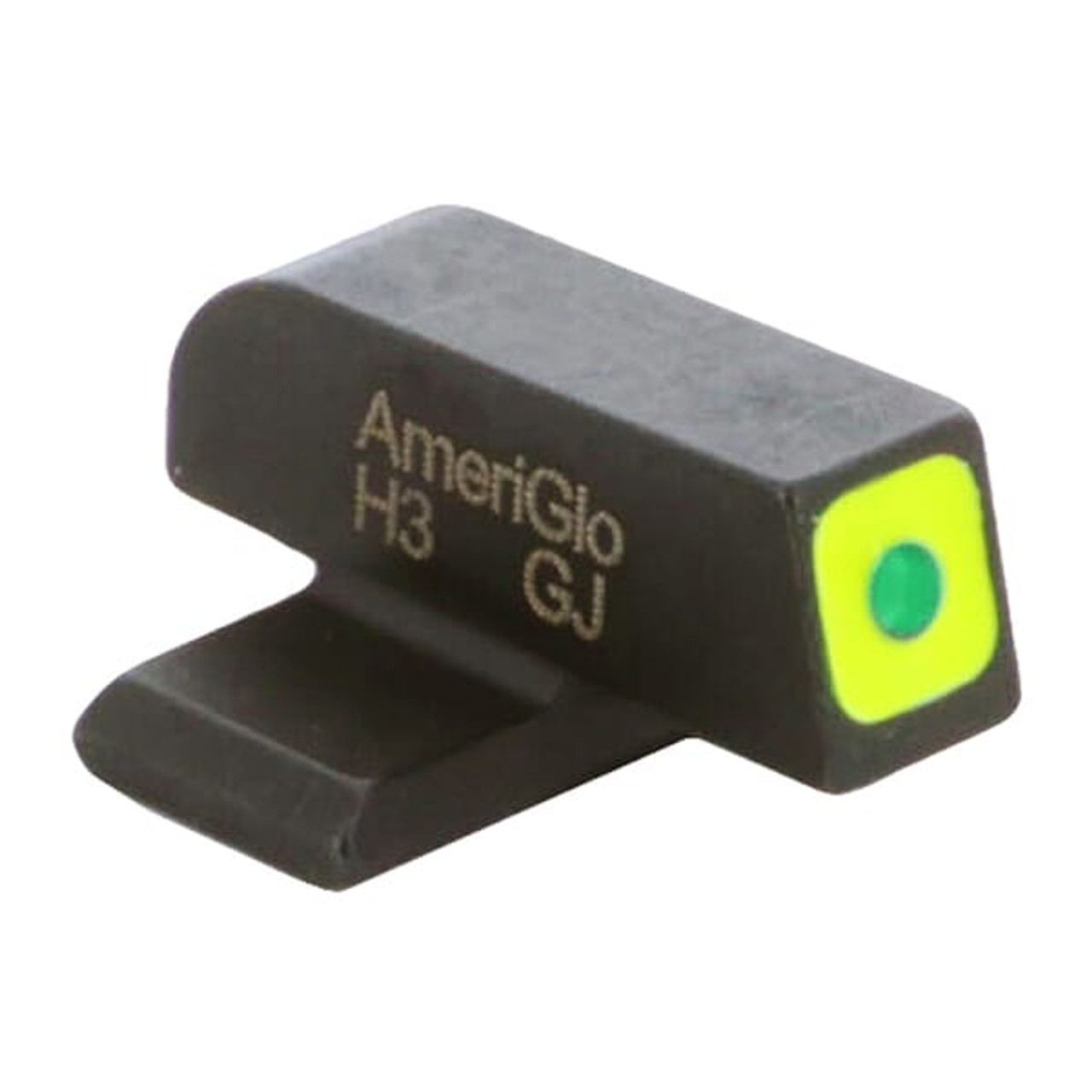 Ameriglo Green Tritium w/LumiGreen Sq Outline .22"H .14"W #8 Front Sight SG-212-220-GR-Q