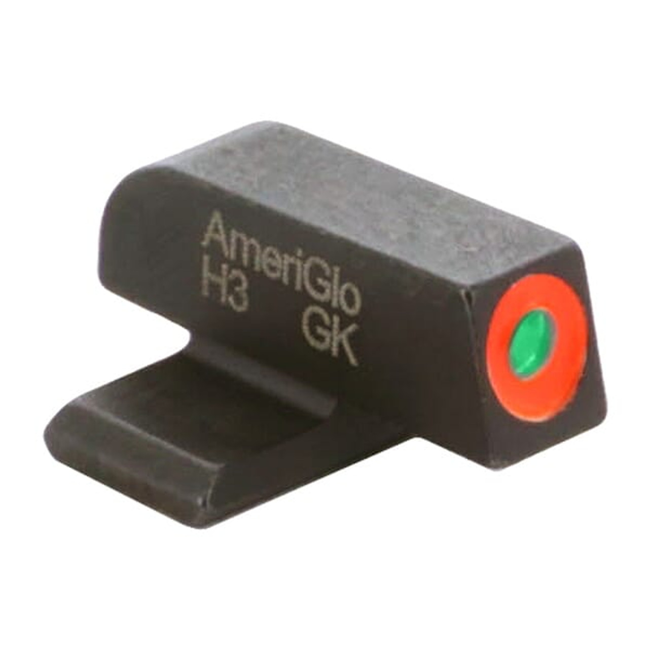 Ameriglo Green Tritium w/Orange Outline .22"H .14"W #8 Front Sight for Most Sig/Springfield Models SG-212-220-O
