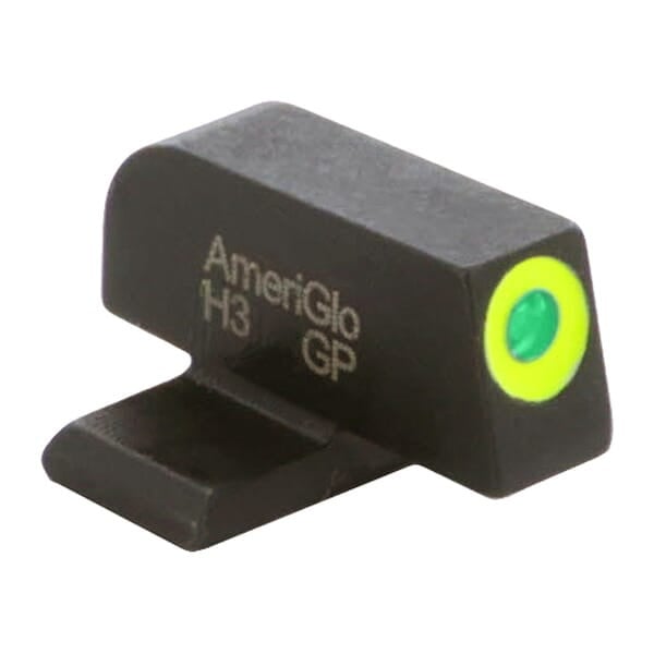 Ameriglo Green Tritium w/LumiGreen Outline .26"H .14"W Front Sight for Most Sig/Springfield Models SG-212-260-G
