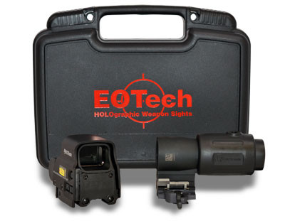 EOTech EXPS 3 with L-3 EOTech magnifier, Comes in Hard Case, In Excellent Condition-UA373