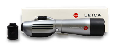 Leica APO Televid  77 Straight Body Spotting Scope with 32x  Eyepiece. Excellent condition in box-UA377