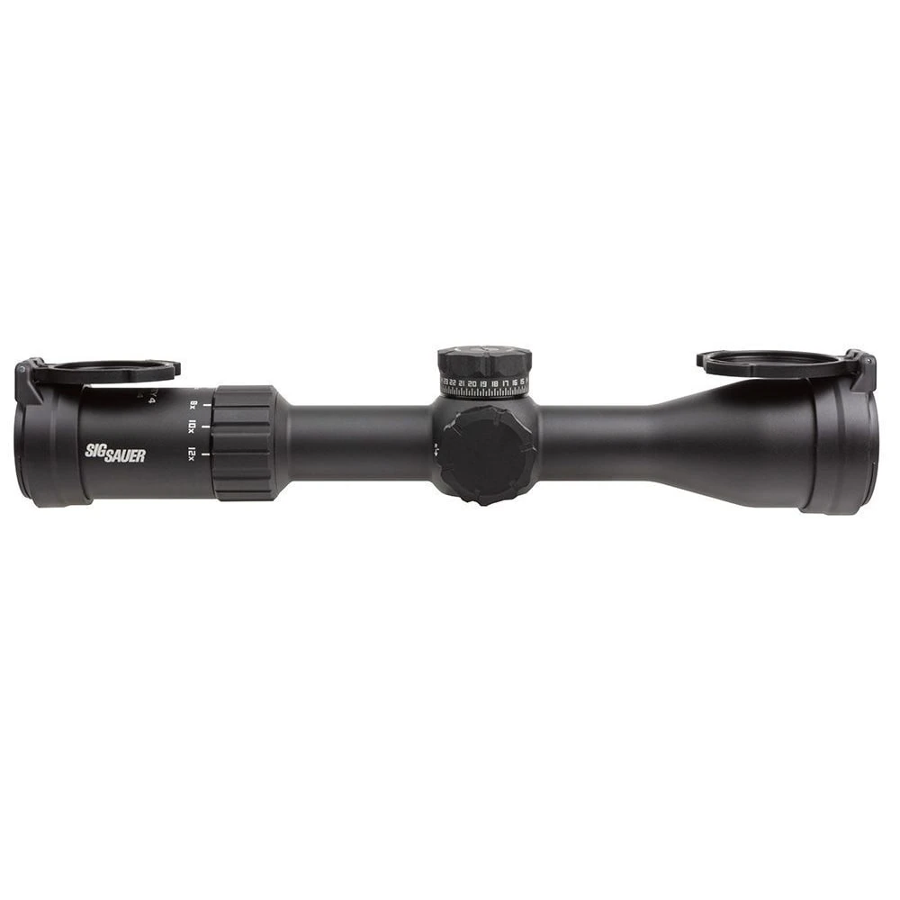 Sig Sauer WHISKEY4 3-12x44mm SFP BDC Riflescope w/Side Focus SOW43001