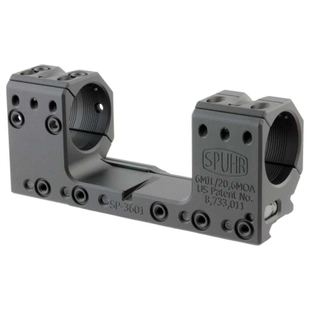 Spuhr Steel Side Clamp Picatinny Scope Mount 30mm H30mm/1.181" 6MIL/20MOA PIC SP-3601M