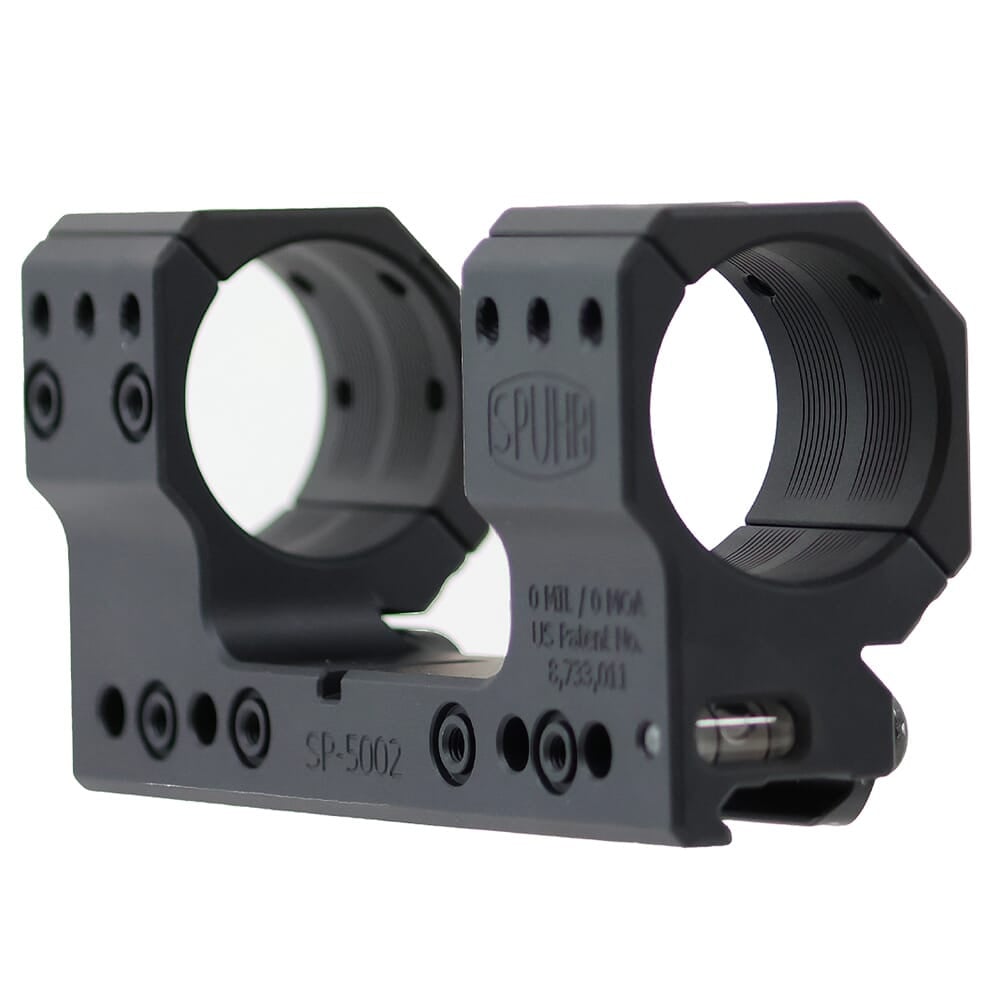 Spuhr Steel Side Clamp Picatinny Scope Mount 35mm H38mm/1.5" 0MIL/0MOA PIC SP-5002M