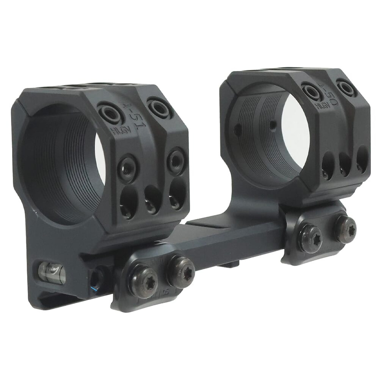 Spuhr Steel Side Clamp Picatinny Scope Mount 35mm H38mm/1.5" 6MIL/20MOA PIC SP-5602M