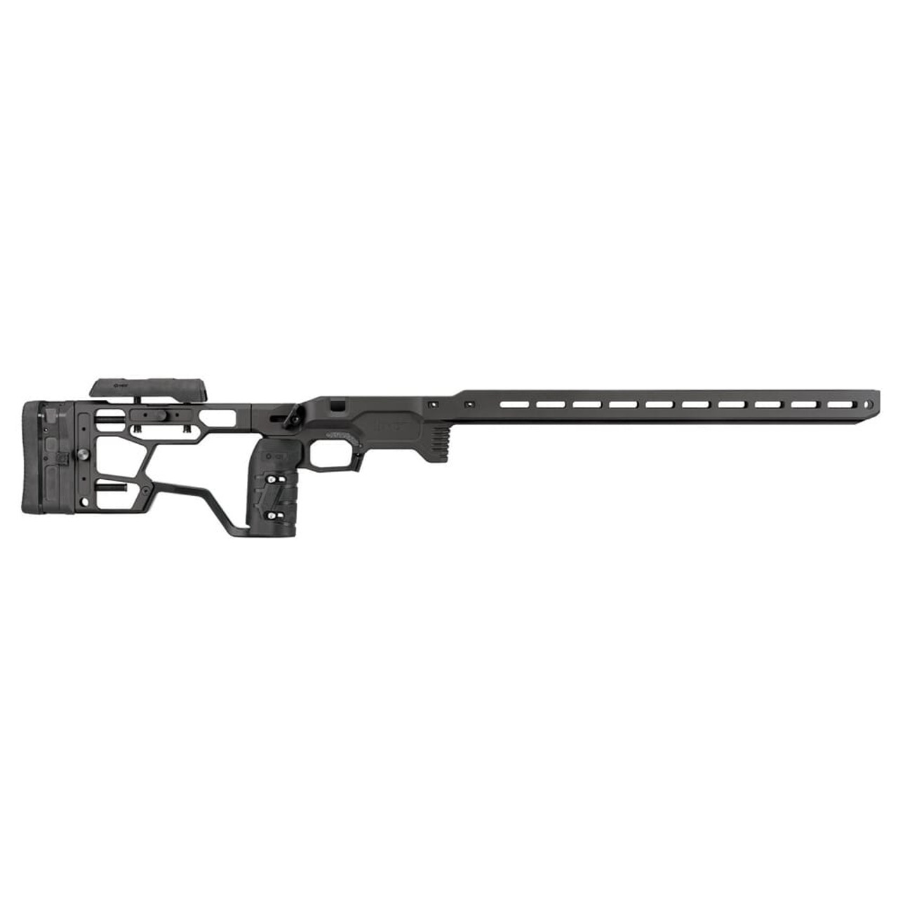 MDT ACC Remington 700 LA CIP 3.85 RH Blk Chassis 106828-BLK