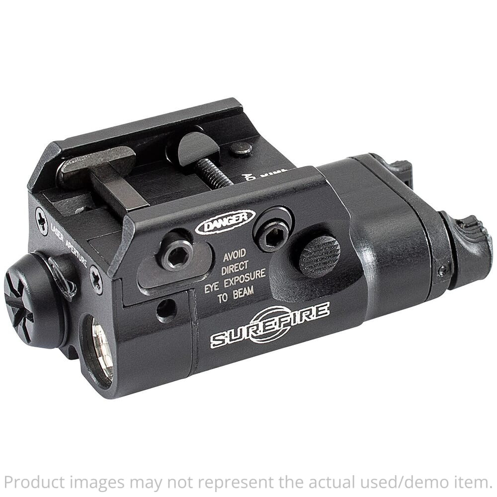 SureFire USED XC2-A Ultra-Compact 300 LU Handgun WeaponLight w/Red Laser XC2-A - Open Box Demo, Excellent Condition UA4049