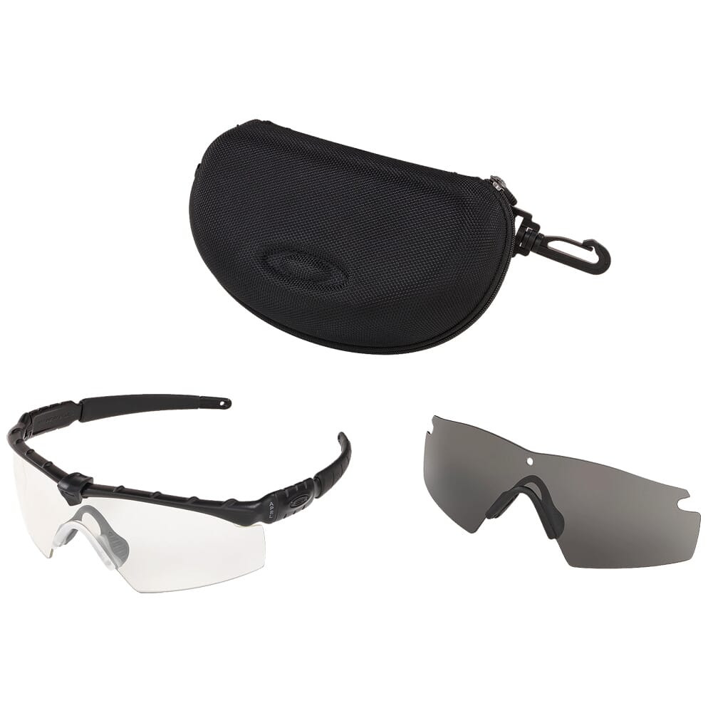 Oakley SI Ballistic M Frame 2.0 Matte Black w/PRIZM Grey and Clear