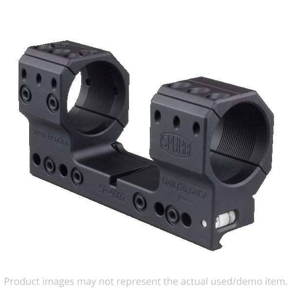 Spuhr USED Unimount 34mm 6 MIL/20.6 MOA 1.5" Picatinny Scope Mount SP-4602 UA4267