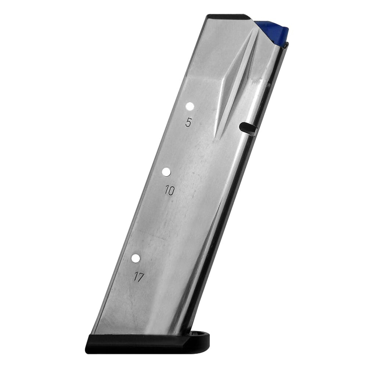 CZ-USA 75/SP-01 Shadow 2 9mm/40S&W 17rd/12rd Nickel Magazine 11155