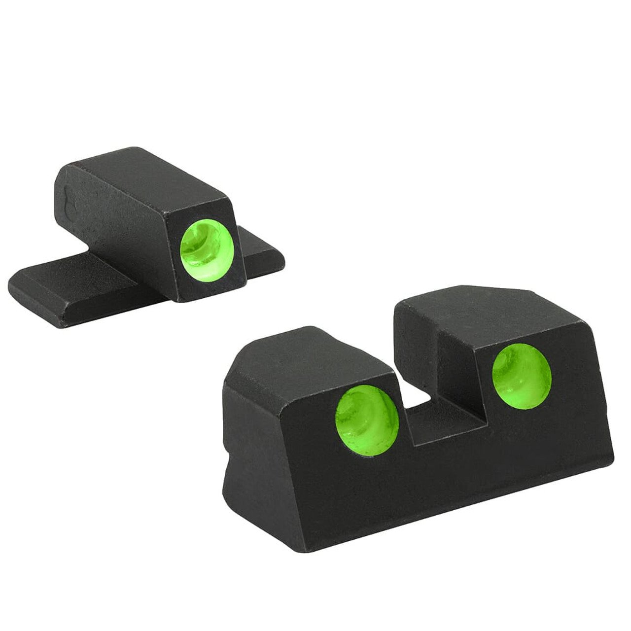 Meprolight Tru-Dot Springfield XD 9mm/.40 Green/Green Fixed Pistol Sight Set 114103101