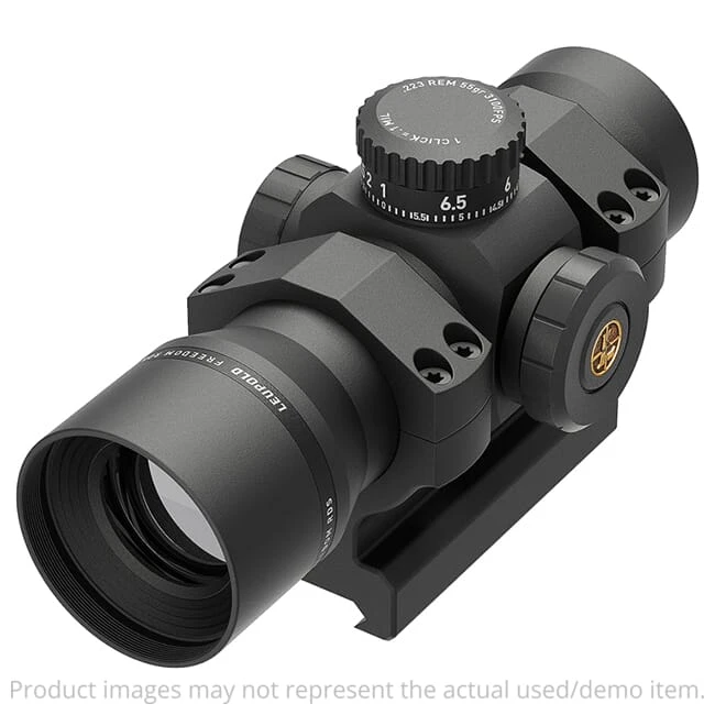 Leupold USED Freedom RDS 1x34 (34mm) Red Dot 223 BDC 1.0 MOA Dot w/Mount Black 180093 - Excellent Condition, No Instruction Manual UA4446