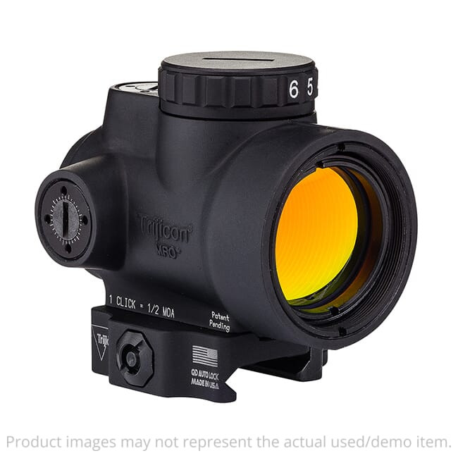 Trijicon USED MRO 2.0 MOA ADJ Green Dot w/ Low QR Mount MRO-C-2200032 - Mount Marks UA4470