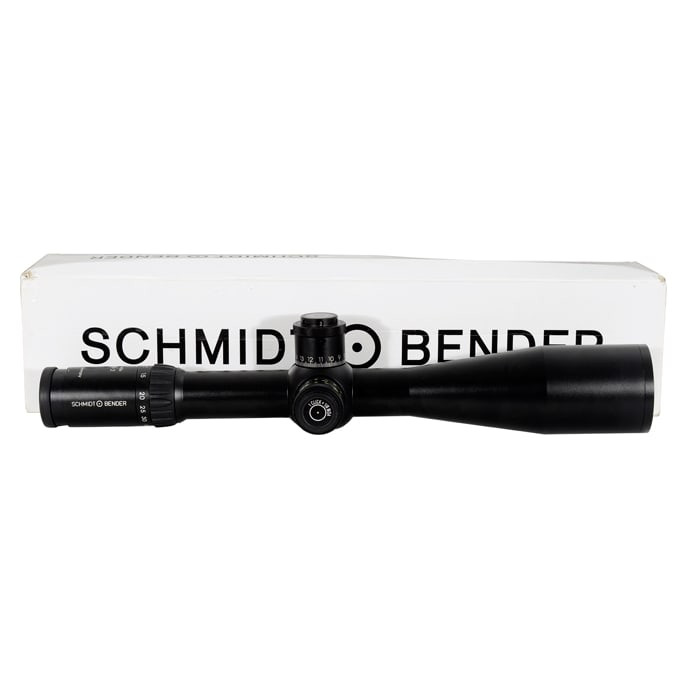 Schmidt  Bender PMII 12-50x56 P Sport Fine 1/8 MOA MT CCW SFP, In excellent condition, Comes with flip up lens caps-UA549