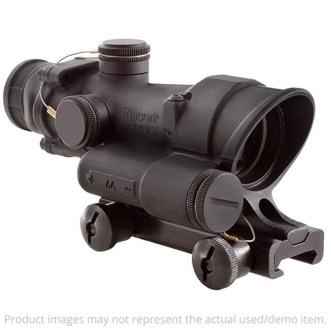 Trijicon USED ACOG 4x32 Green Crosshair .223/5.56 BDC LED Riflescope w/TA51 Thumbscrew Mount TA02-C-100390 - Excellent Condition UA4623