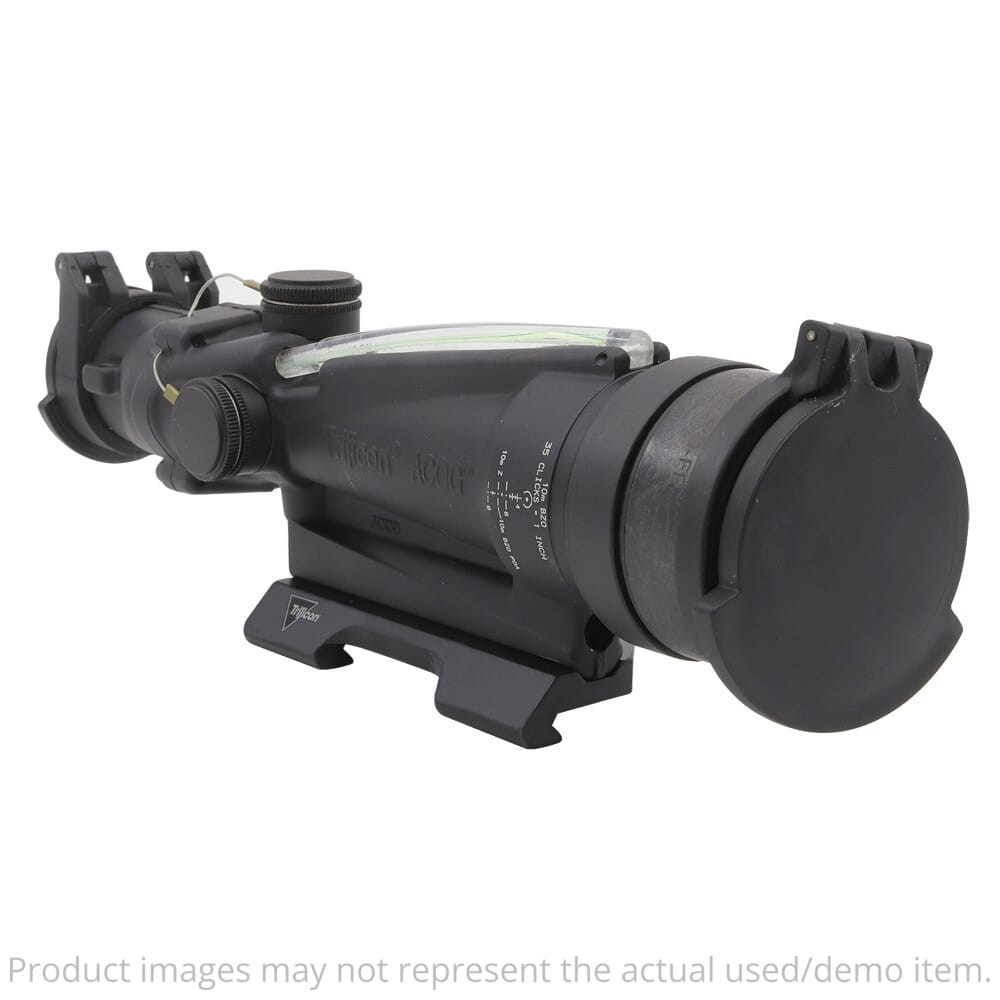 Trijicon USED Military Surplus TA11MGO-M249/100714 ACOG 3.5x35 Scope M249 Ballistic Reticle w/ AC12033 QR Mount TA11MGO-M249 - Open Box UA4635