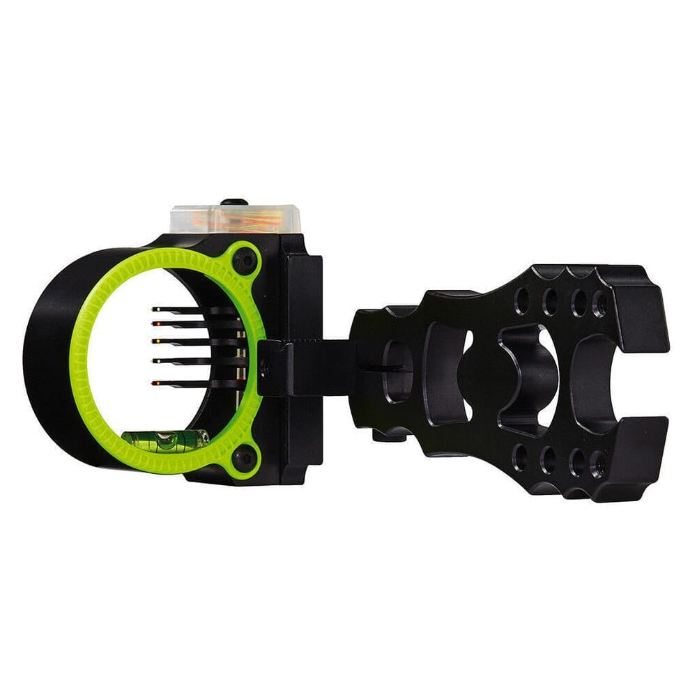 Black Gold Flash Point Rush 5-Pin Black .019 RH Bow Sight FPRU5