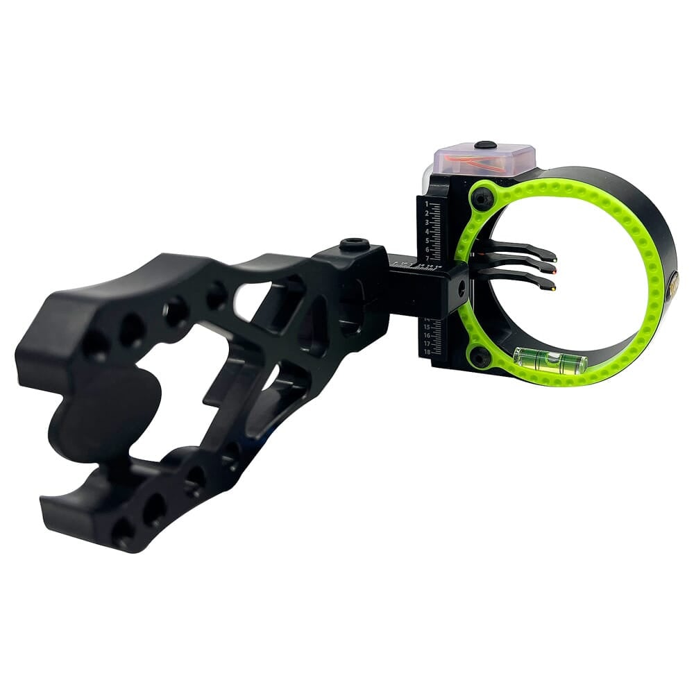 Black Gold Flash Point Rush 2" Guard 3-Pin .019 Black LH Bow Sight FPRUX3-L