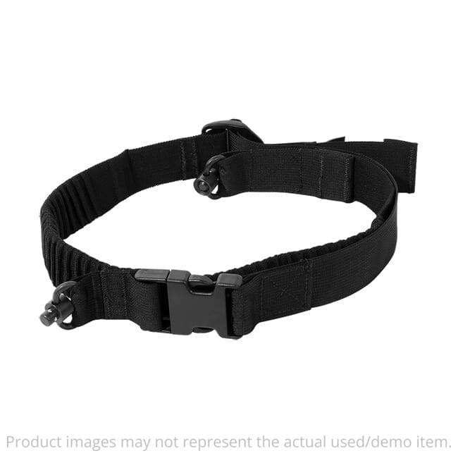 Armageddon Gear USED 1.5" Black Heavy Carbine Sling w/QD Swivels AG0108-BK - As New Condition, Damaged Packaging UA4661