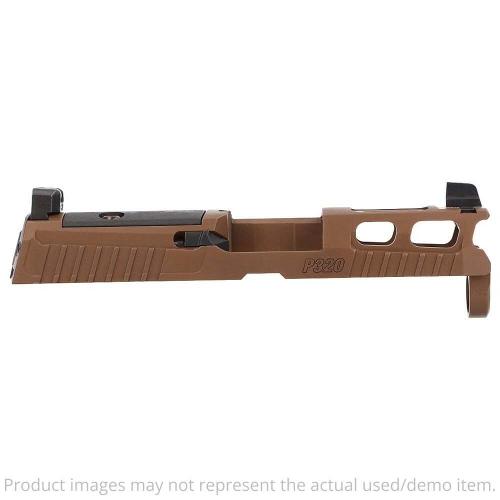 Sig Sauer USED P320 PRO-CUT 9mm 3.6" Bbl R2 Optic Ready Coyote Tan Slide Assembly w/XRAY3 8900951 - Open Box, As New Condition UA4682