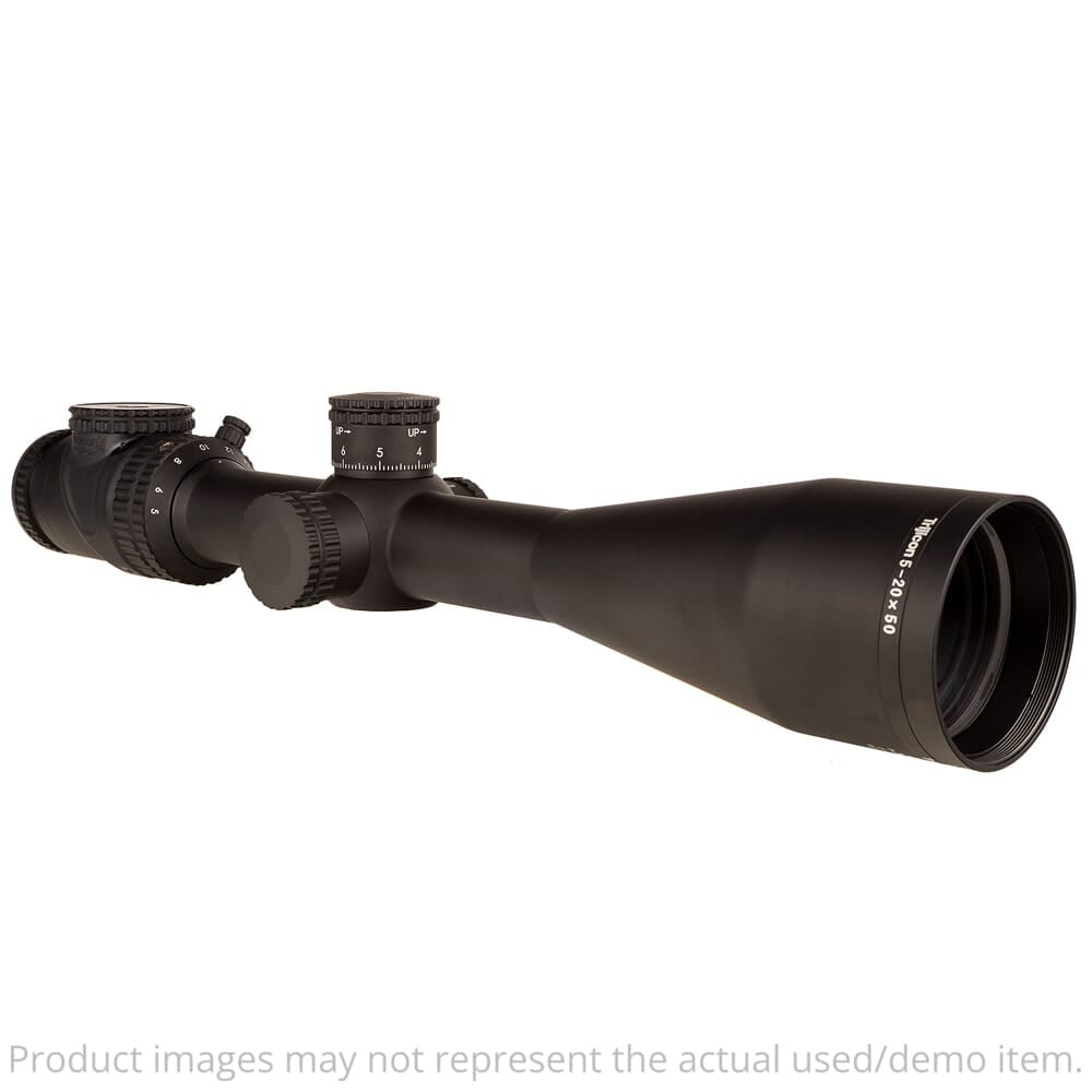 Trijicon USED AccuPoint 5-20x50mm SFP MRAD Ranging Crosshair w/Green Dot 30mm Matte Blk Riflescope TR33-C-200149 - Open Box UA4694