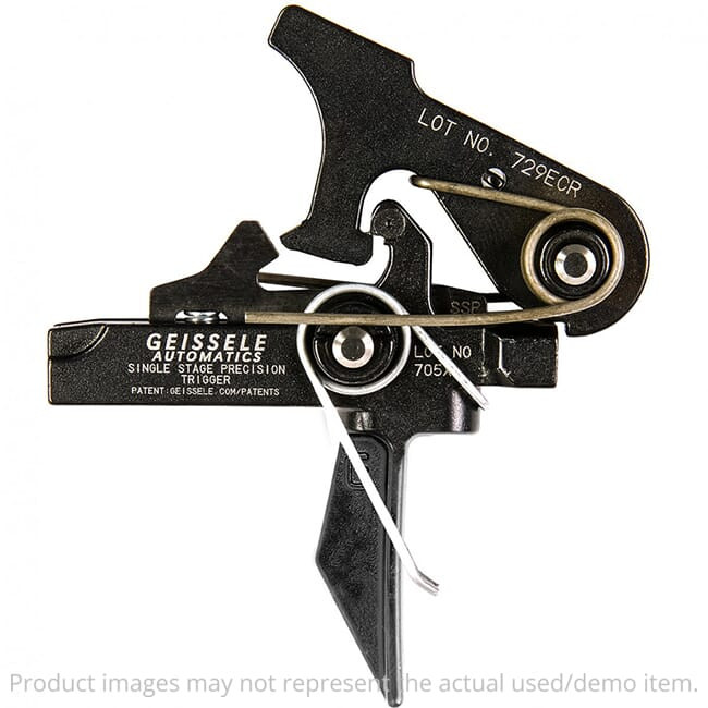 Geissele USED Single-Stage Precision (SSP) Dynamic Flat Bow Trigger 05-483 - As New Condition, Missing Packaging UA4728