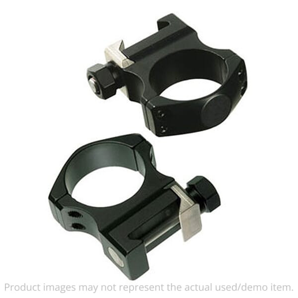 Nightforce USED 1.125" High UltraLite Ring Set A107 Damaged Packaging UA4743