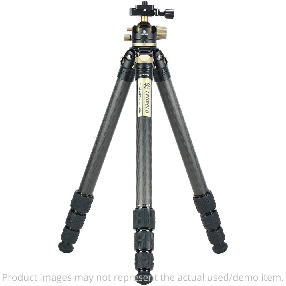 Leupold USED Pro Guide Carbon Fiber - 436 Tripod Kit 180379 Missing Base Plate, No Packaging UA4747