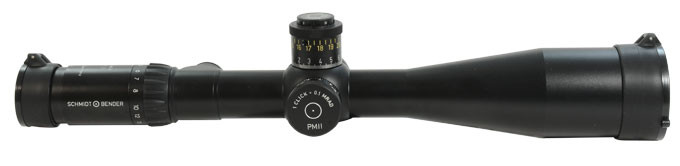 Schmidt  Bender PMII 5-25x56 L/P DT MSR CW FFP MRAD. Very light ring marks, Otherwise new Condition UA855