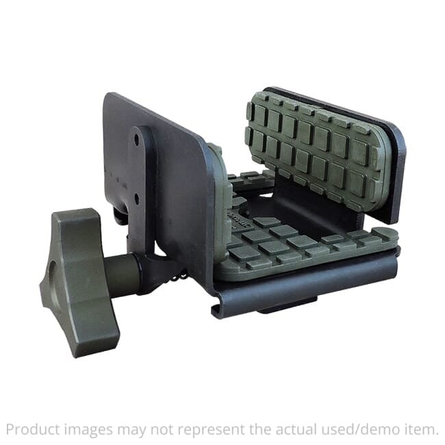 Shadow Tech USED Melonite Finish PIG Saddle w/OD Green Pads & Knobs PIG01 No Packaging UA4986
