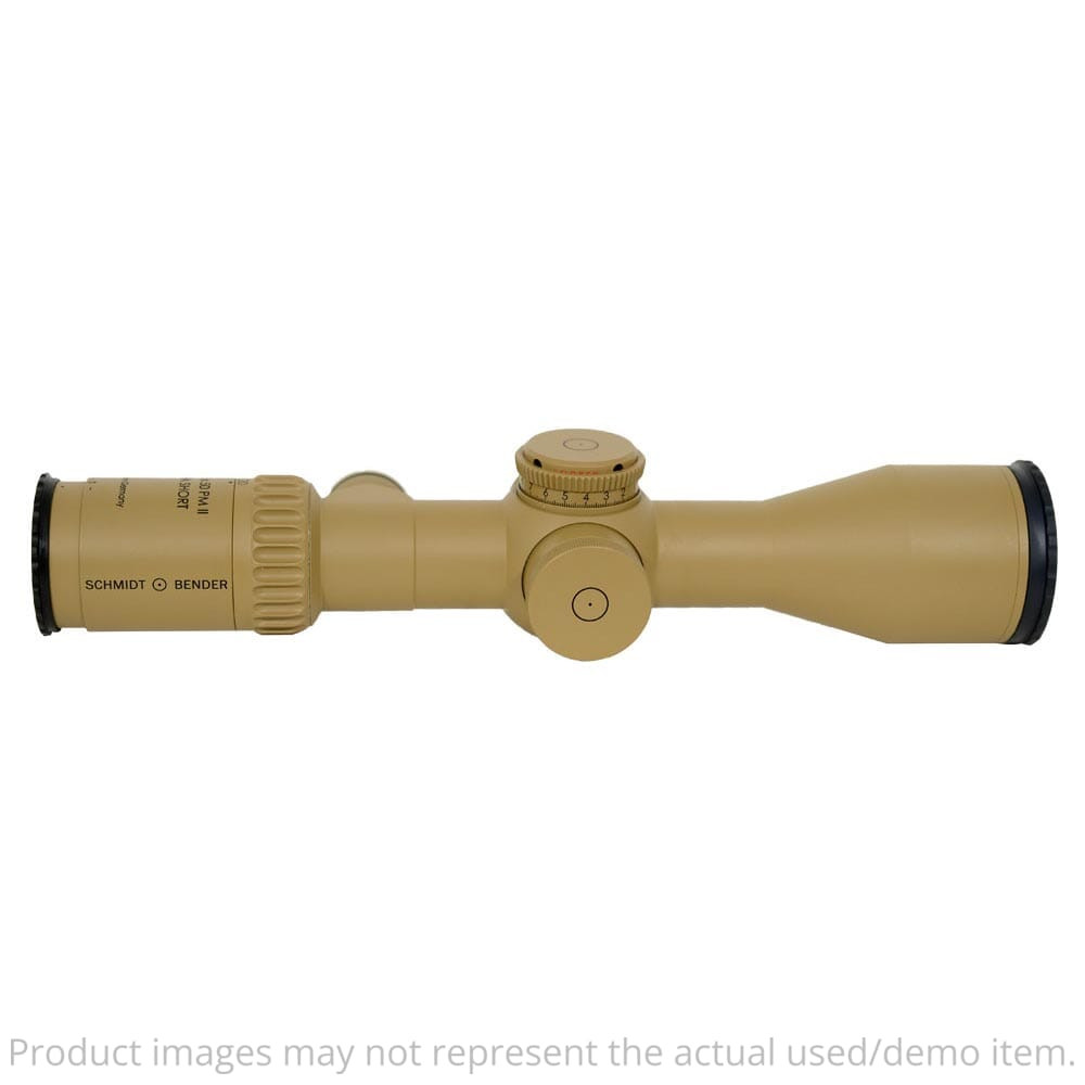 Schmidt Bender USED PM II 5-20x50 LP LT MTC/CT ST Tremor2 FFP 1cm CCW RAL8000 673-945-522-E2-E8 - Excellent Condition UA4075