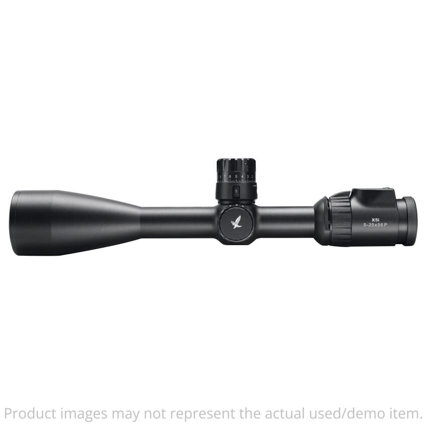 Swarovski X5i 5-25x56 4W-I+ Black Riflescope 79123 Used in Excellent Condition Faint Ring Marks UA5082