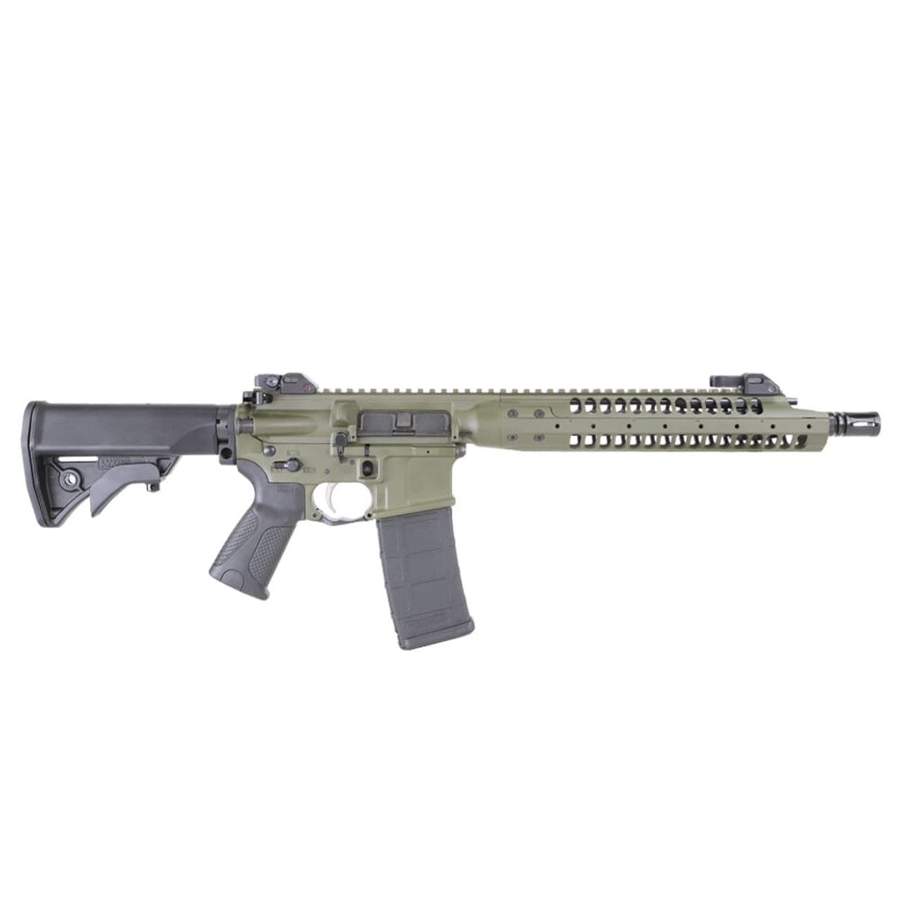 LWRC IC-A5 5.56mm NATO 12.7" 1:7" 1/2x28 OD Green Short Barreled Rifle (NFA) ICA5R5ODG12S