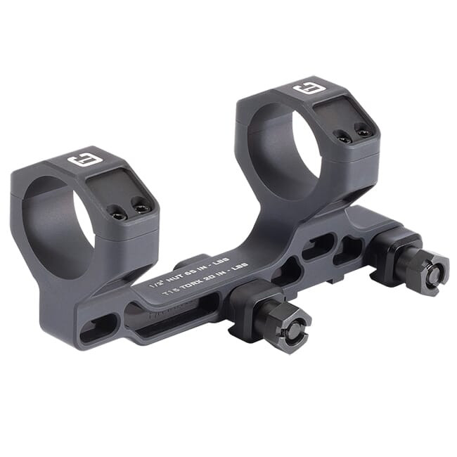 Badger Ordnance USED C.O.M.M. 34mm 1.70" 0MOA Black Scope Mount 170-340B Excellent Condition UA5217