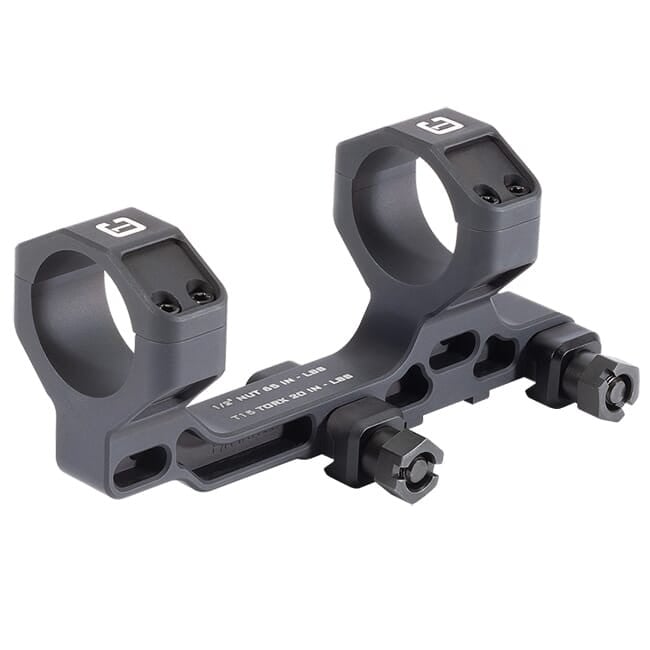 Badger Ordnance USED C.O.M.M. 34mm 1.70" 0MOA Black Scope Mount 170-340B Excellent Condition UA5217