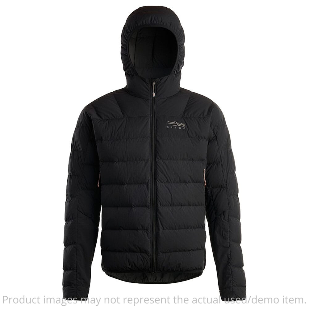 Sitka Gear USED Kelvin Lite Down Jacket Sitka Black XX Large 30073-BK-XXL No Tags UA5300