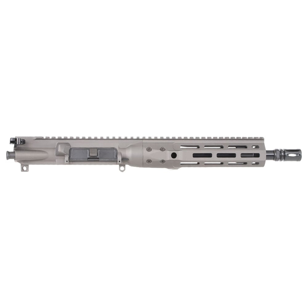 LWRC ICDI M-LOK Direct Impingement 5.56mm NATO 10.5" 1:7" 1/2x28 Bbl Tungsten Grey Complete Upper Receiver ICDIU5TG10ML