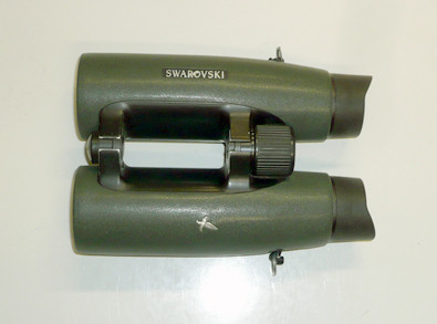 Swarovski EL 8.5x42 Binocular - Very good condition with winged eye cups, no box.  Item #UB172