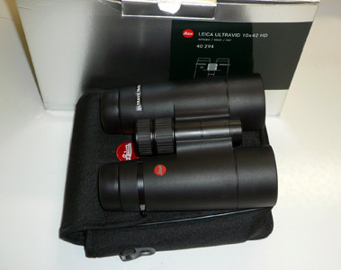 Leica Ultravid 10x42 HD Binocular - Excellent condition.  Item #UB183