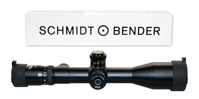 Schmidt Bender PMII 3-12x50 with P3 Mildot Reticle - Excellent condition with light ringmarks and 1/4MOA turrets.  Item #UB211