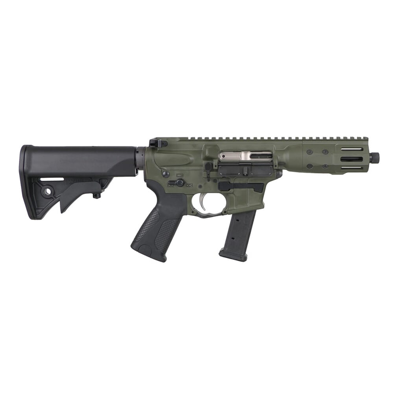 LWRC IC-9 9mm 8.5" 1:10" 1/2x28 OD Green Short Barreled Rifle (NFA) ICR9ODG8S