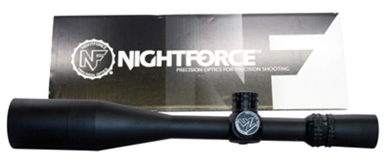 Nightforce NXS 5.5-22x56 with Zero Stop and NPR1 Reticle - Excellent condition with faint ring marks.  Item #UB236