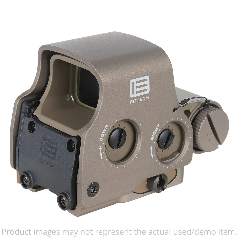 EOTech USED EXPS3-1 Tan Holographic Sight w/1 MOA Dot Side Button & QD STS Mount EXPS3-1TAN - Excellent Condition w/ Box UA5494