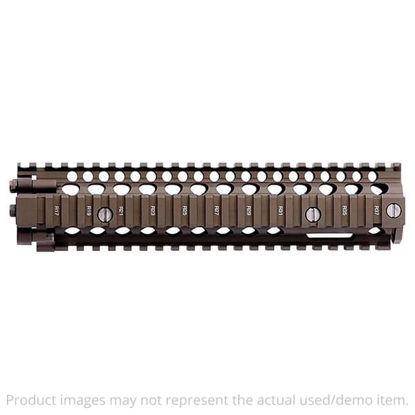 Daniel Defense USED RIS II MK18 FDE Rail Interface System Assembly 01-004-08020-011 - Excellent Condition - Screw Head Scratches UA5499