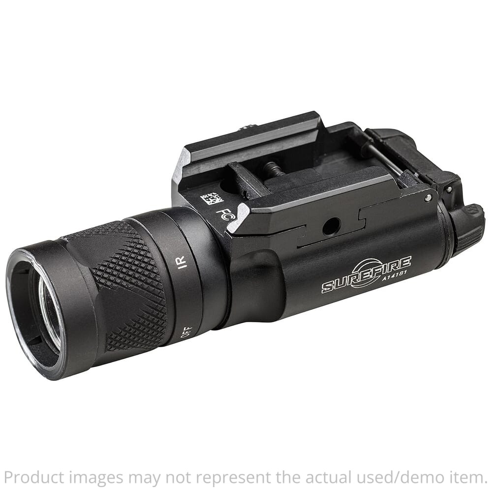 SureFire USED X300V Vampire 350 LU/120mW IR Black Handgun Weapon Light w/Latch Mount X300V-B - Small Scratches UA5502